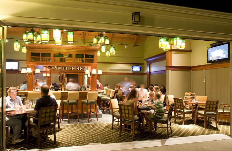 Dining at Ocean Edge Resort & Golf Club.