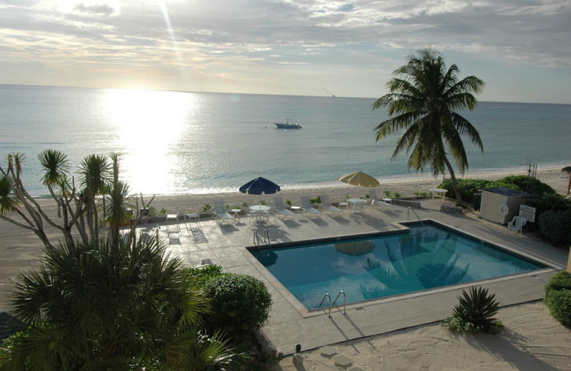 Outdoor pool at The Anchorage.