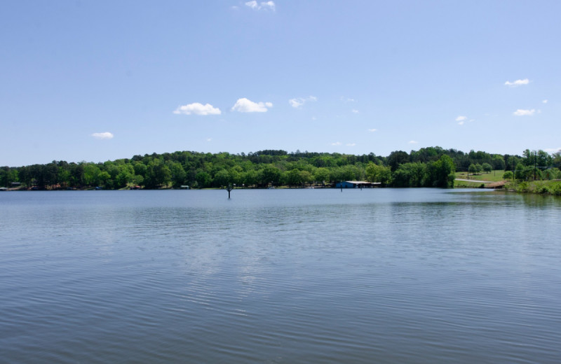 Lake view at Kel's Kove.