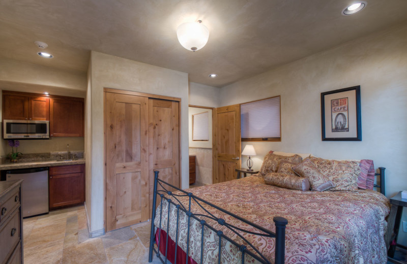 Rental bedroom at Accommodations in Telluride.