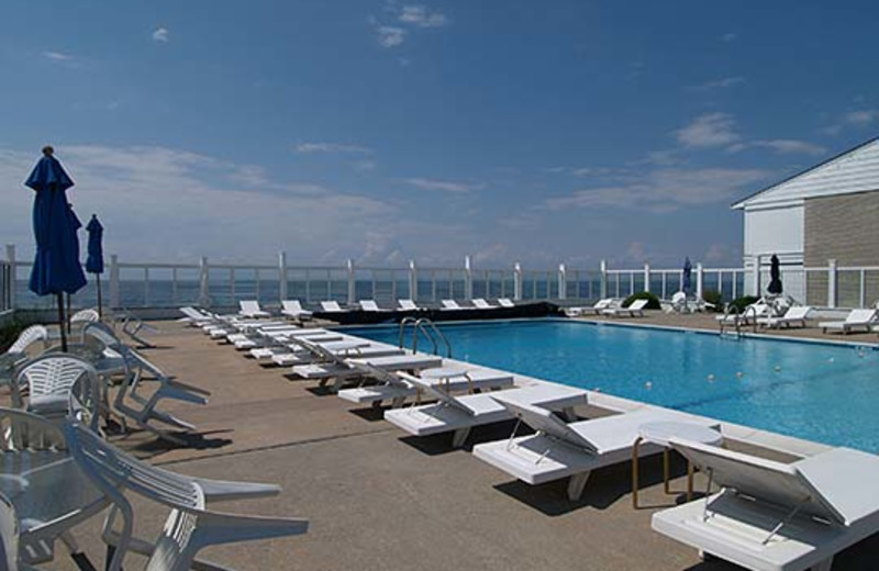Outdoor pool at Sound View Inn Hotel.