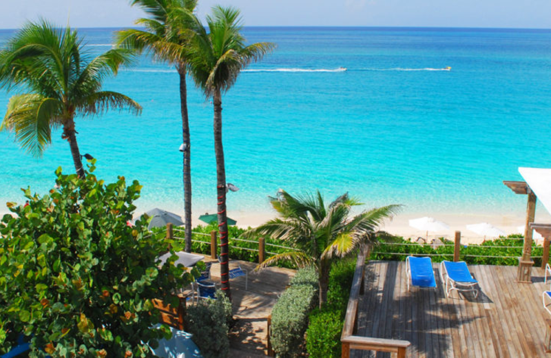 Beach view at Paradise Island Beach Club.