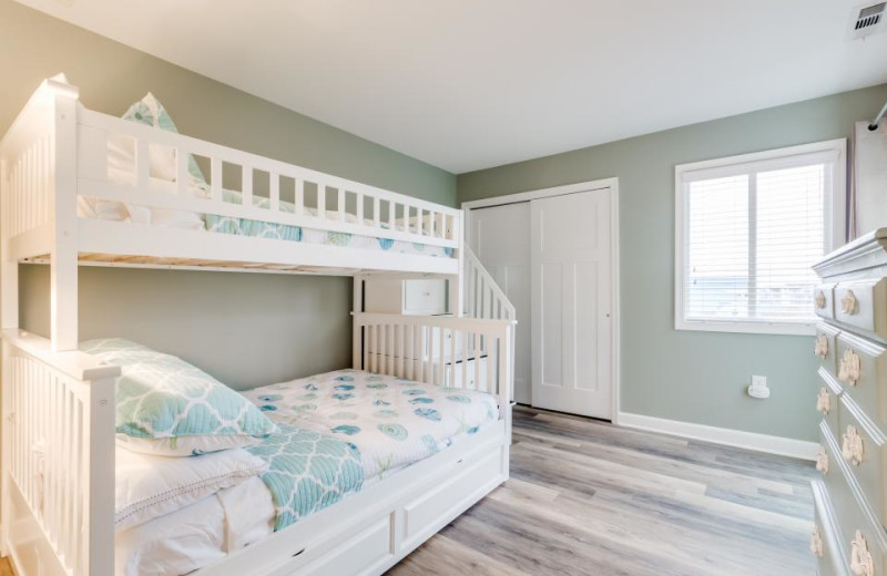 Rental bedroom at Vacasa Ocean City.