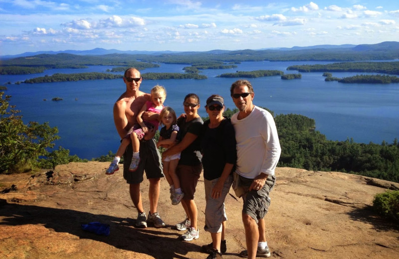 Family at Rockywold-Deephaven Camps.