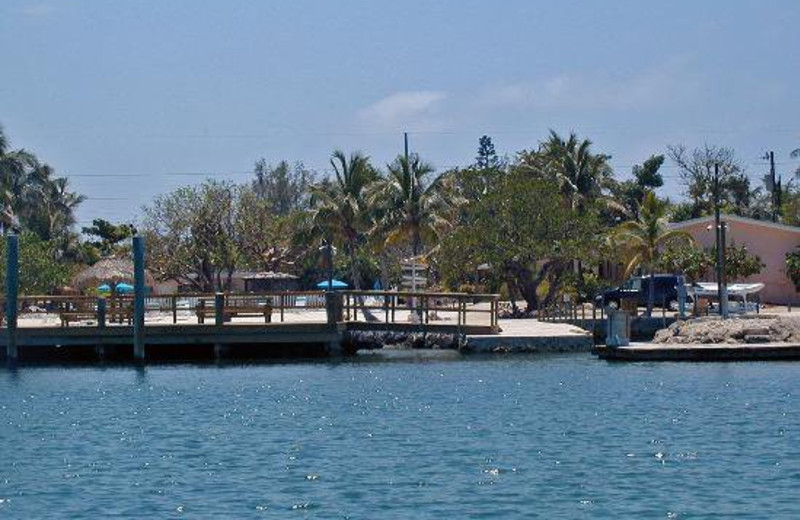 Exterior resort view at Coral Bay Resort. 