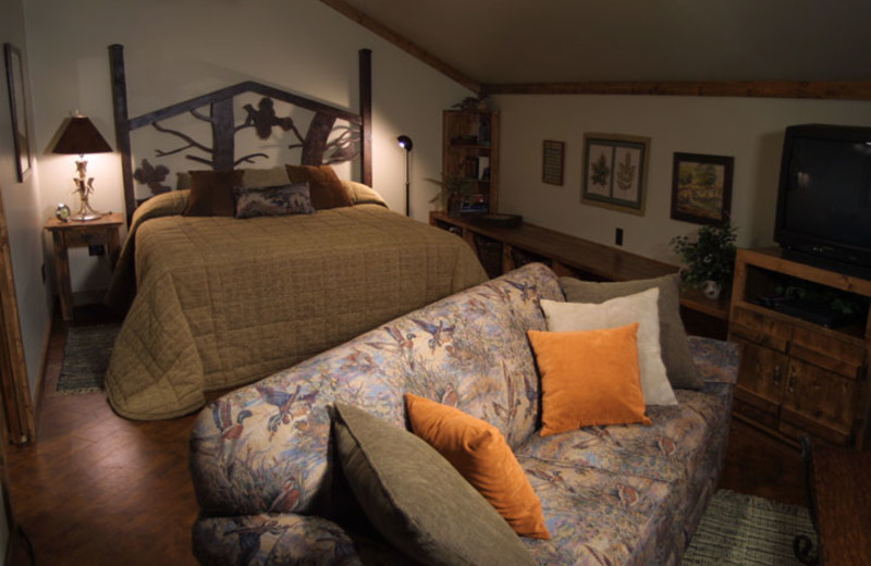 Guest room at Butternut Lake Lodge LLC.