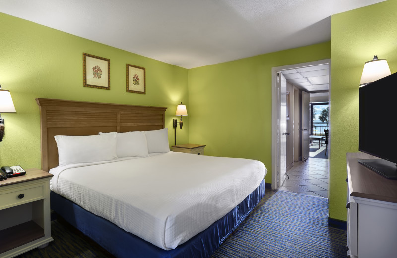 Guest room at Caribbean Resort & Villas.