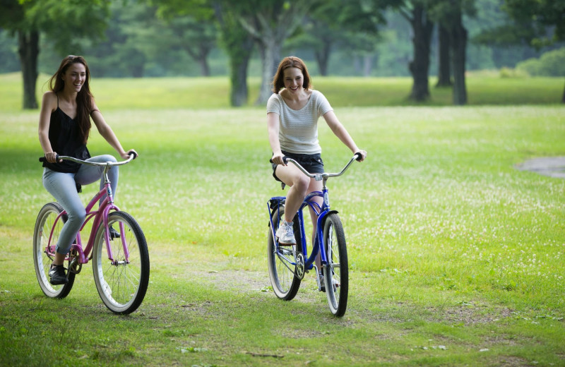 Biking at Cove Pocono Resorts.