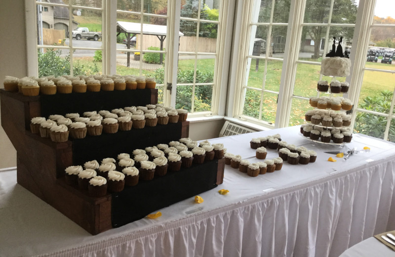 Cupcakes at Water Gap Country Club.