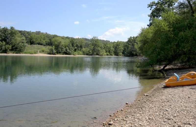 Lake view at Vickery Resort On Table Rock Lake.