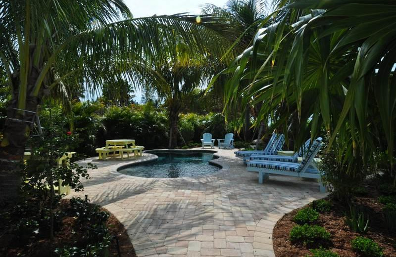 Rental pool at Lizzie Lu's Island Retreat.