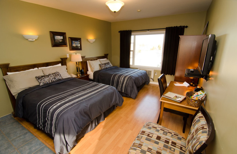 Guest room at Antigonish Evergreen Inn.