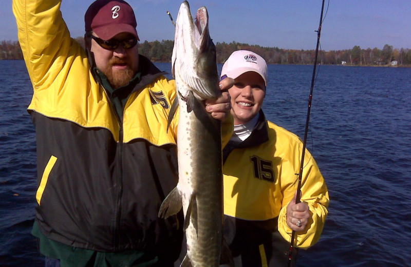 Fishing at Golden Rule Resort.