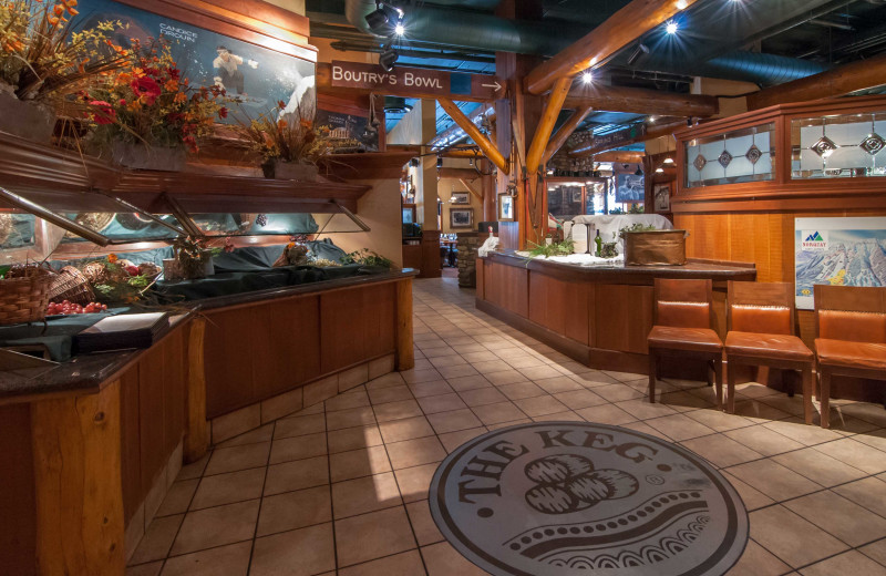 Dining at Banff Caribou Lodge & Spa.