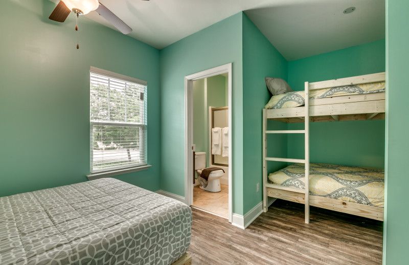 Guest bedroom at Together Resorts.