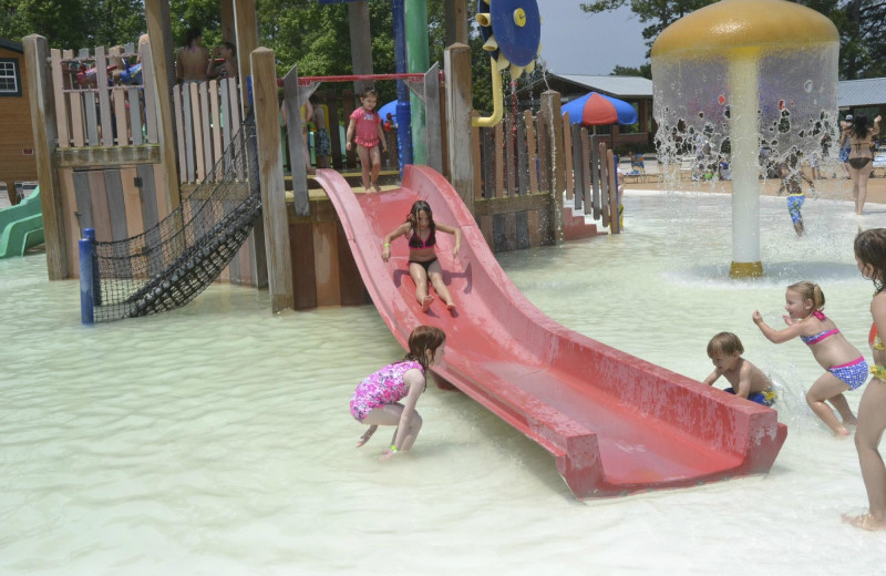 Waterpark at Yogi on the Lake.