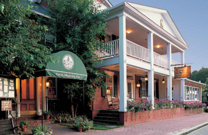Exterior view of The Green Mountain Inn.