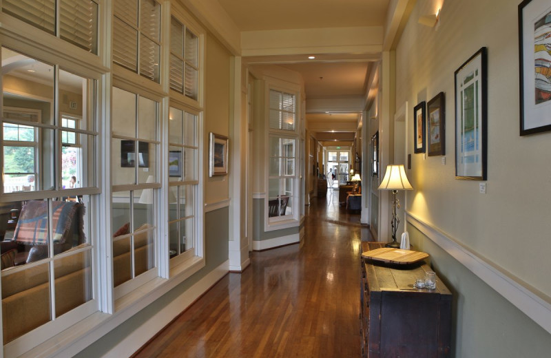 Interior at The Resort at Port Ludlow.