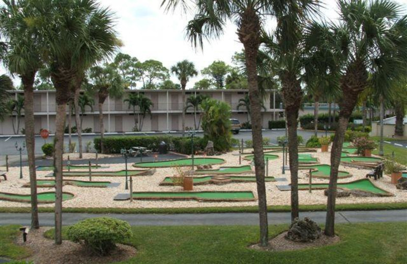 Mini golf at Lehigh Resort Club.