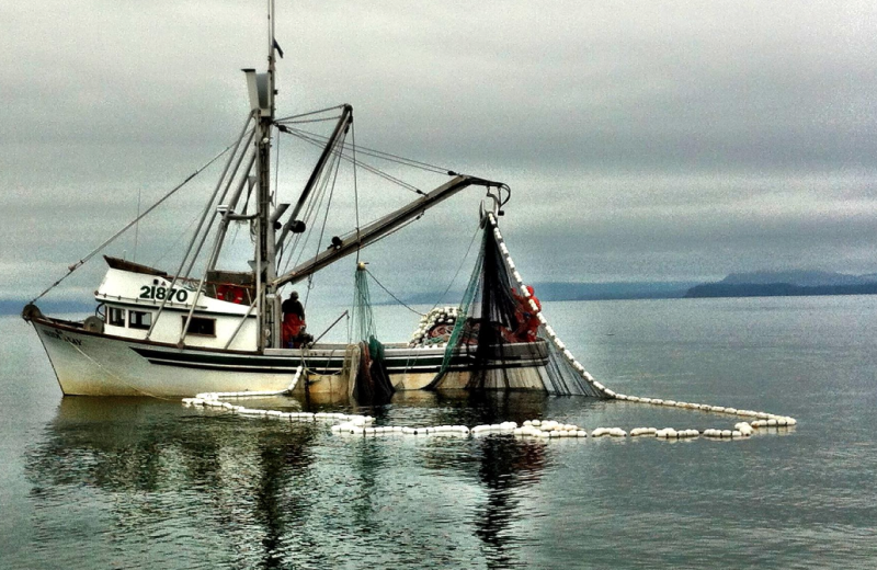 Fishing at Port Lions Lodge.