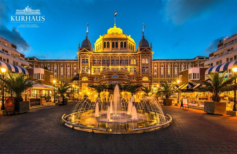 Exterior view of Steigenberger Kurhaus Hotel.