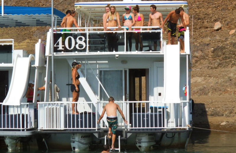 House boat at Lake Don Pedro.