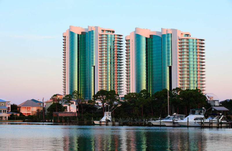 Exterior view of Spectrum Resorts.