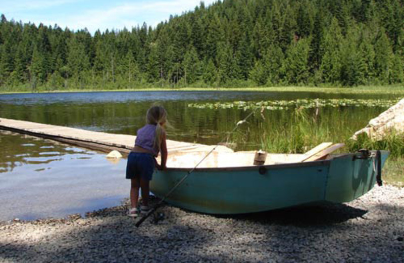 Boating at The Lodge at Sandpoint.