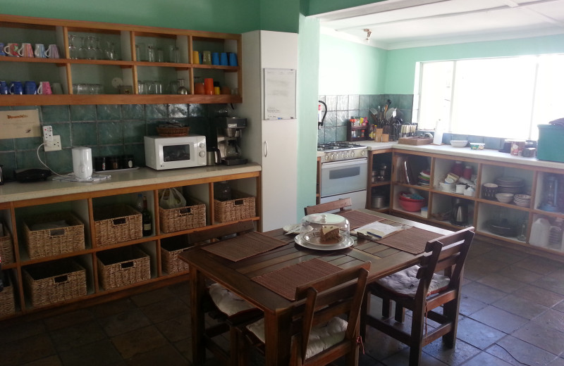 Dining room at Rivendell Guest House.