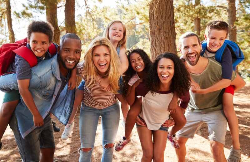 Reunions at Creeks Crossing Cabins.