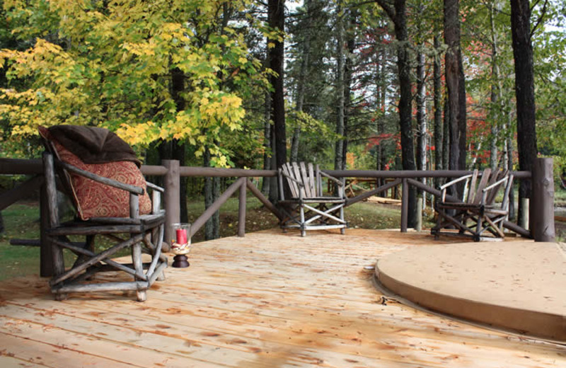 Deck view at Camp Stanton.