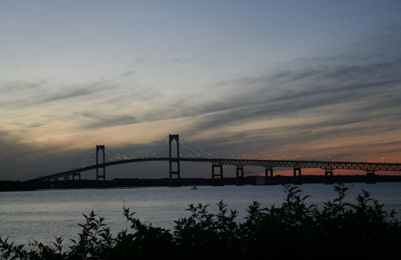 Sunset at Mill Street Inn.