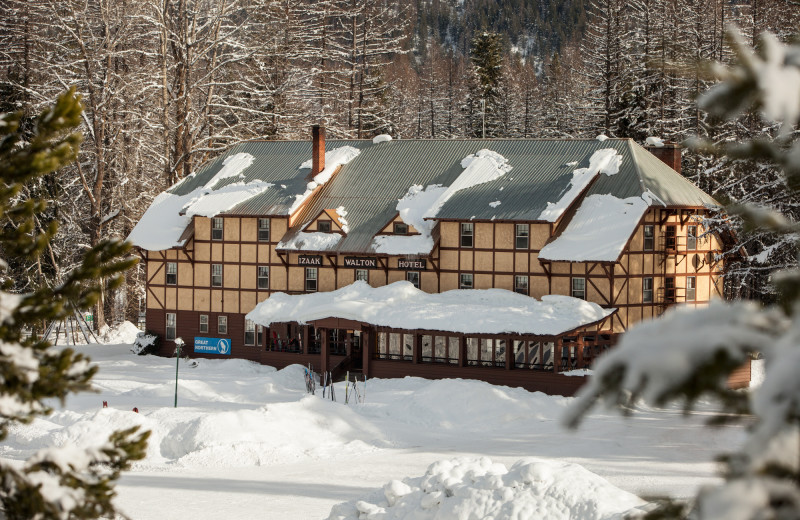 Exterior view of Izaak Walton Inn.