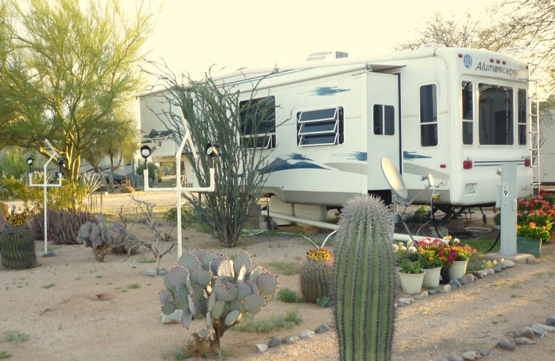 RV campground at Rancho Sonora Inn