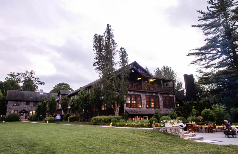 Exterior view of High Hampton Resort.