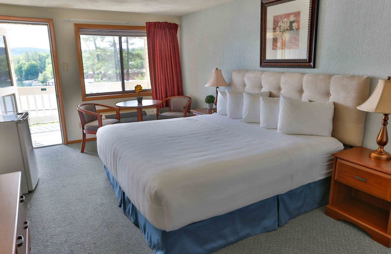 Guest room at Naswa Resort.