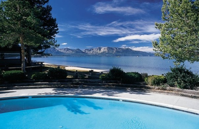 Outdoor pool at Aston Lakeland Village. 