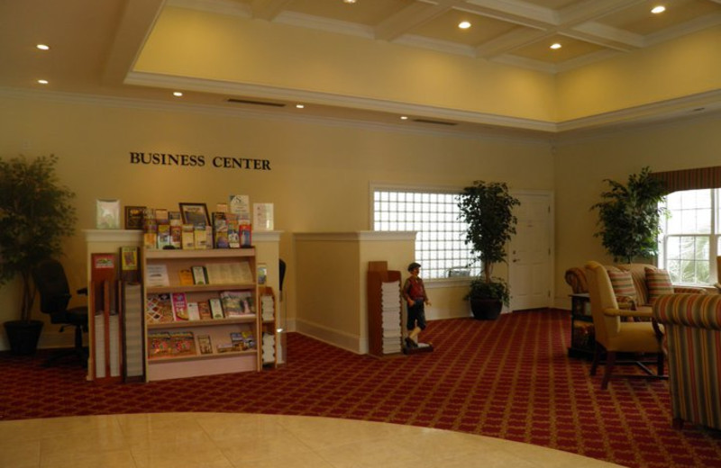 Business center at Brunswick Plantation Resort.