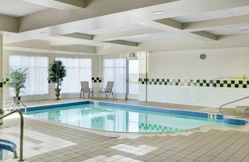 Indoor Pool at the Hilton Garden Inn Kitchener/Cambridge