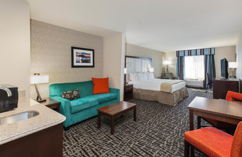 Guest room at Holiday Inn Express