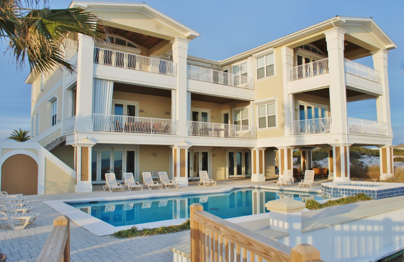 Rental exterior at Gulf Shores Vacation Rentals.