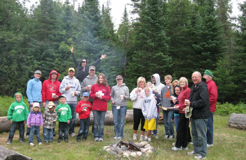 Family reunions at Holiday Acres Resort.