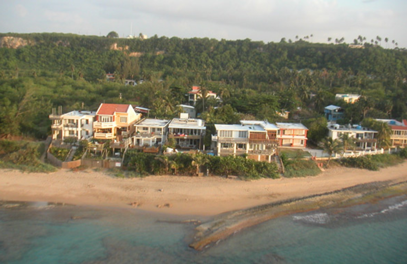 Aerial view of Villa Tropical.