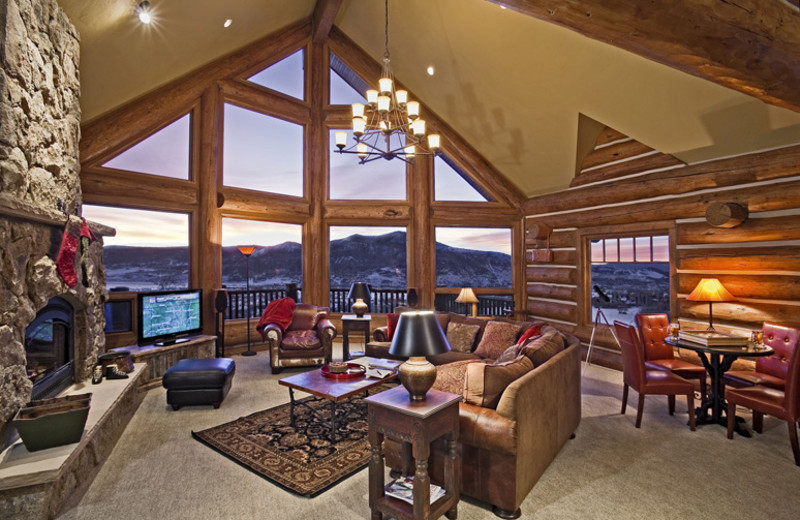 Rental living room at Moving Mountains.