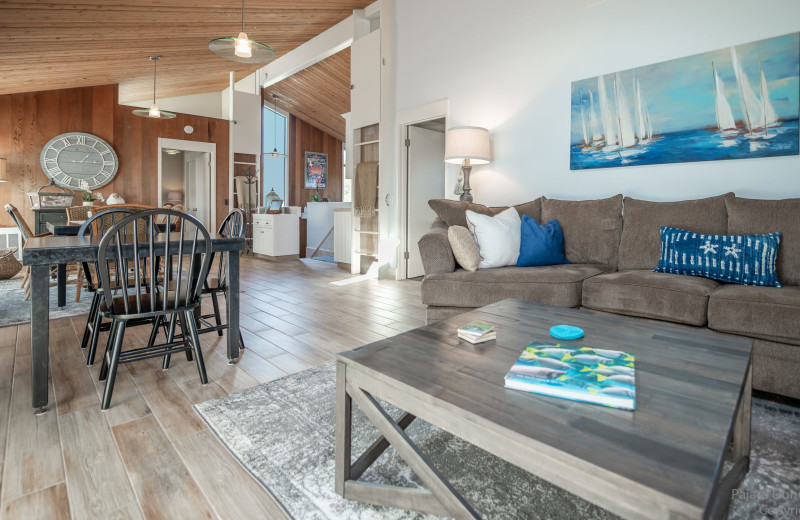 Rental interior at Pajaro Dunes Resort.