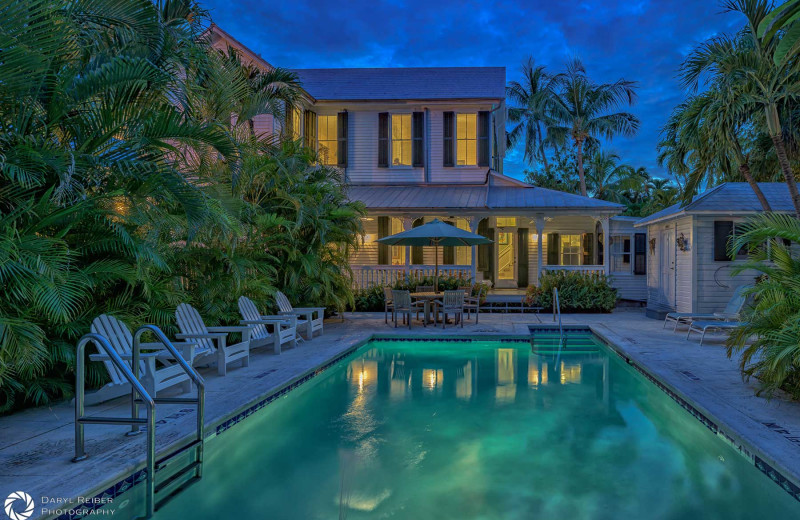 Outdoor pool at Conch House Heritage Inn.