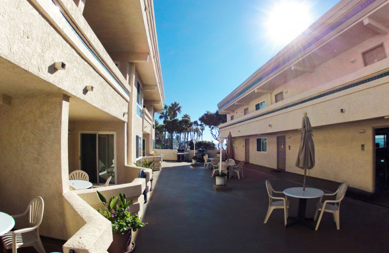 Courtyard at the Southern California Beach Club