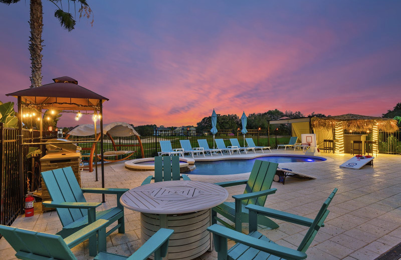 Rental pool at Reunion Vacation Homes.