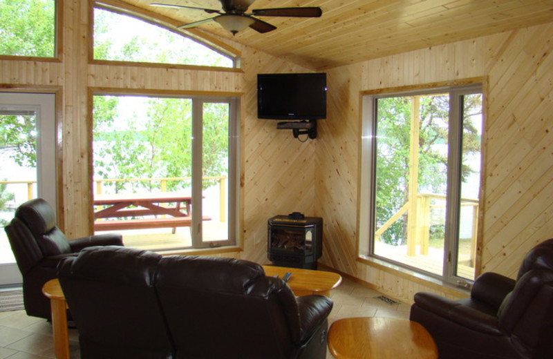 Living Area at the Tomahawk Resort