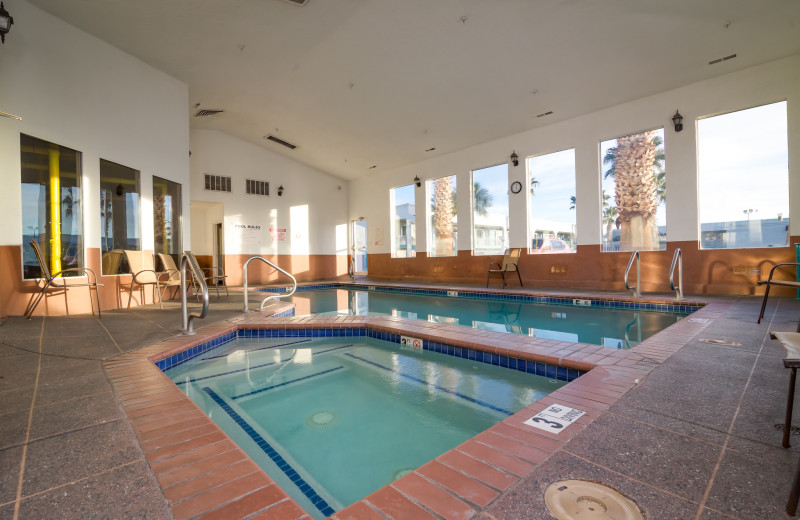 Indoor pool at St. George Inn.